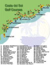 Golf map